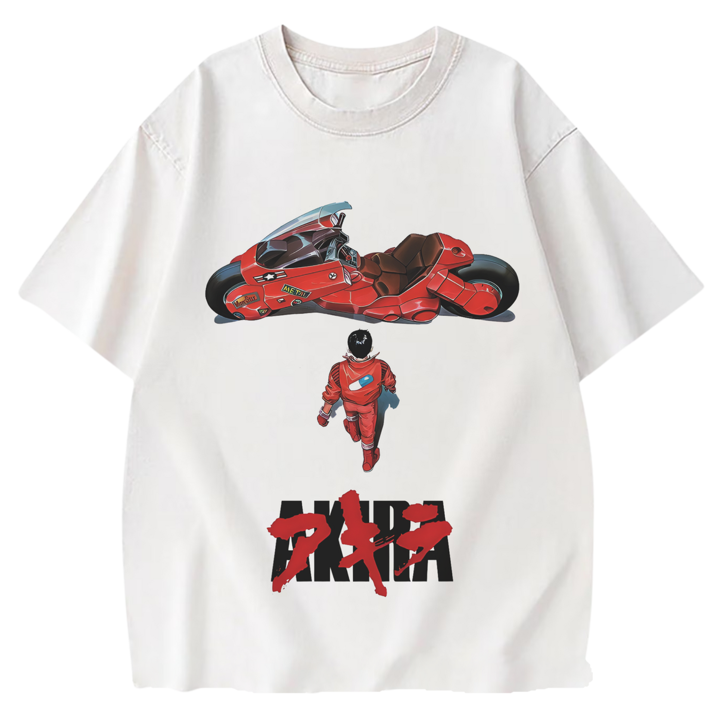 AKIRA WHITE T-SHIRT