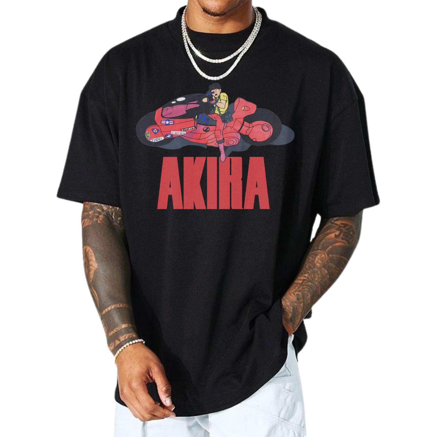 AKIRA BLACK T-SHIRT