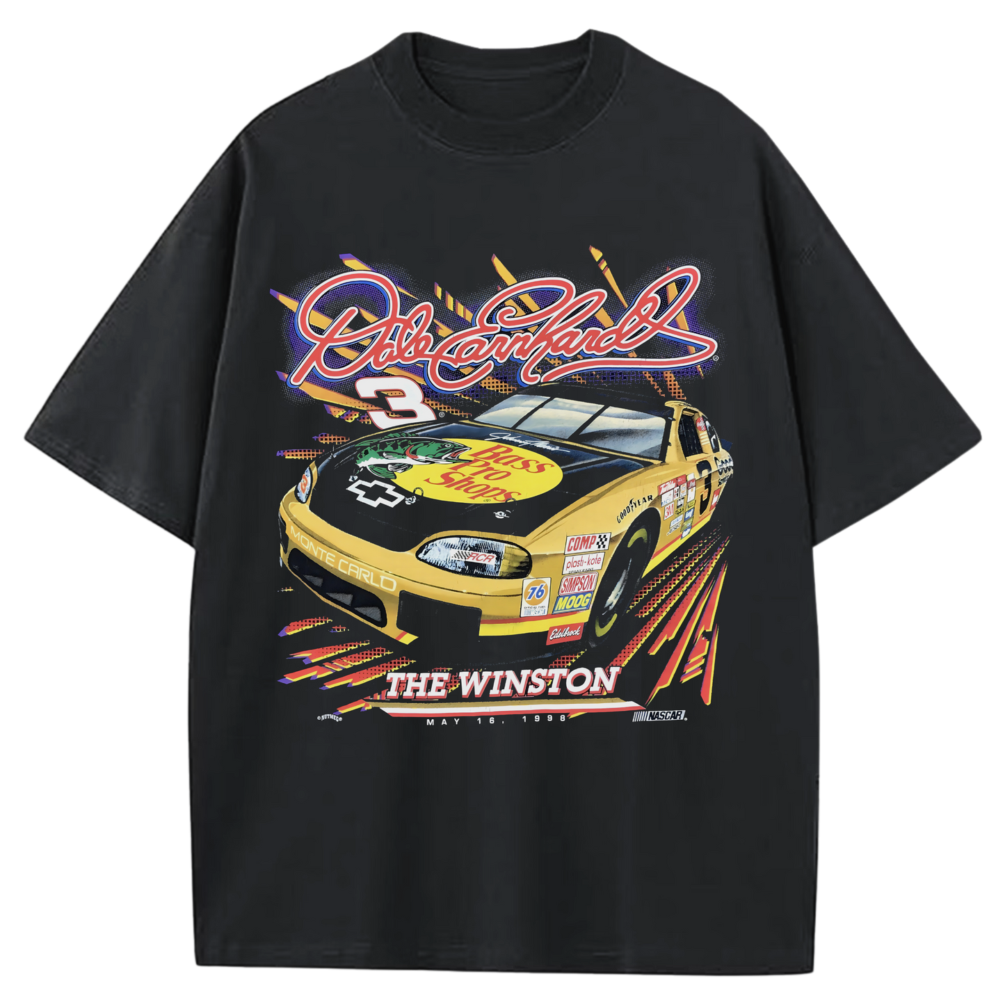 BASS PRO DALE BLACK-TSHIRT