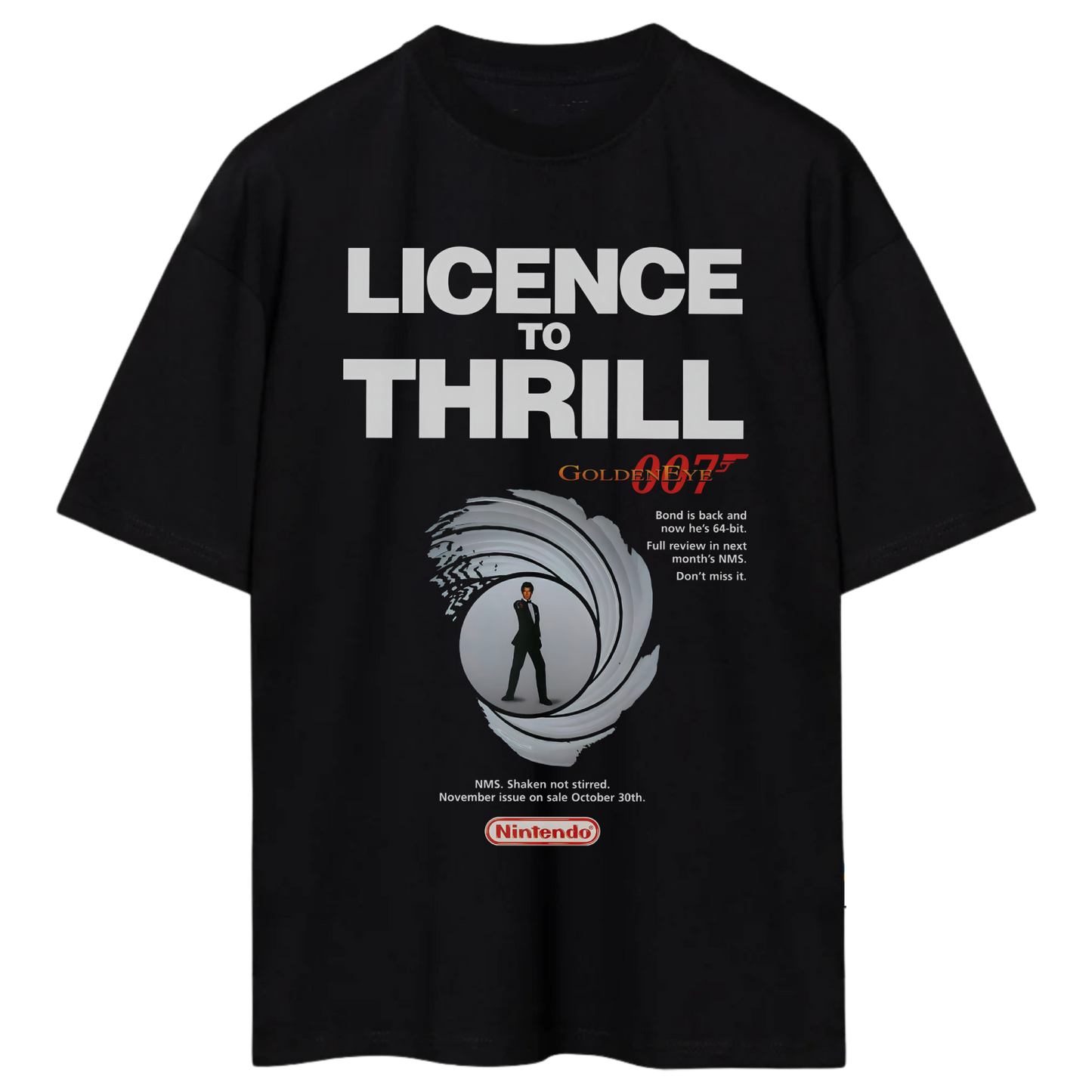 GOLDEN EYE 64 BLACK T-SHIRT