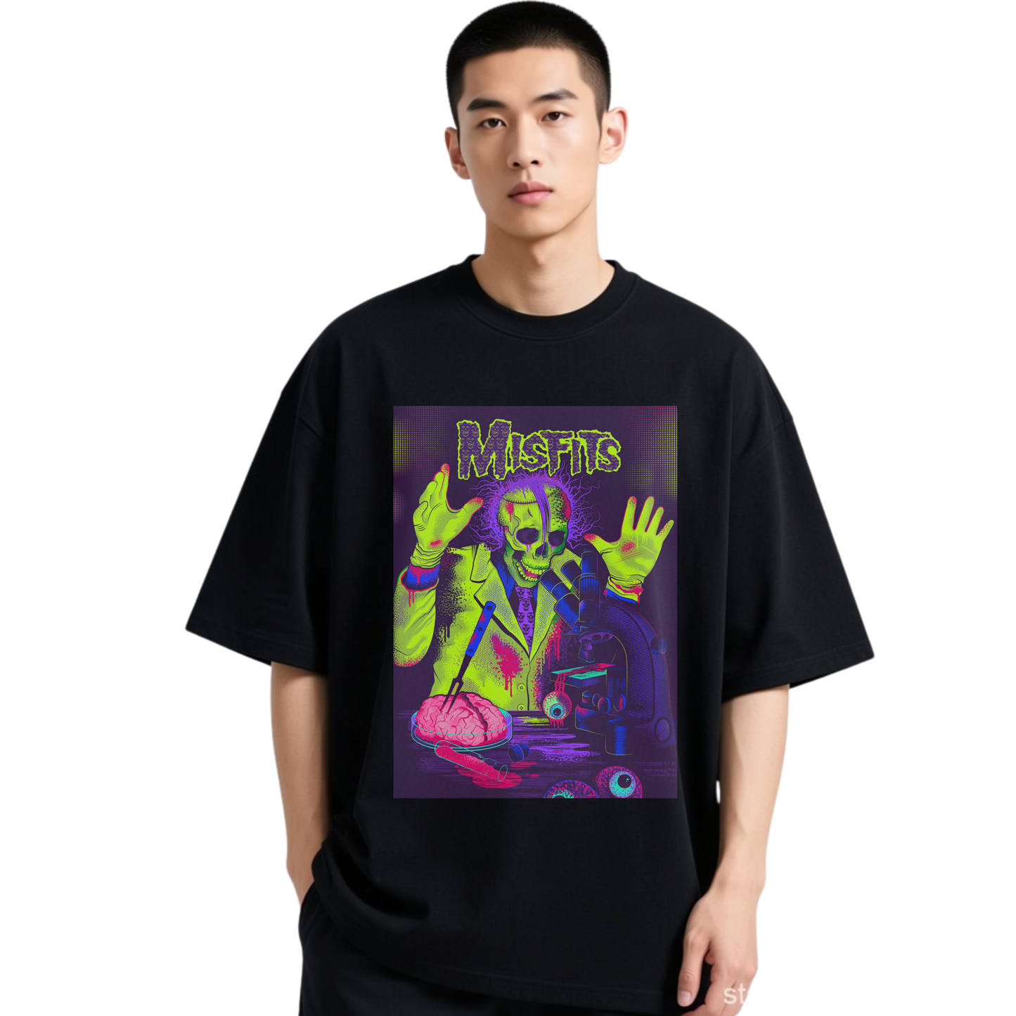 MISFITS BLACK-TSHIRT