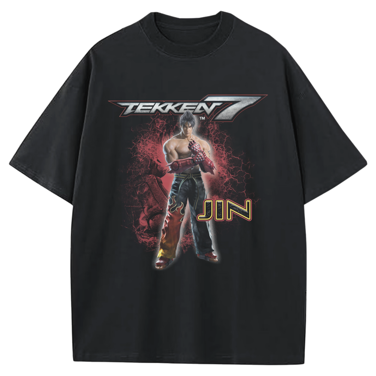 TEKKEN JIN BLACK T-SHIRT