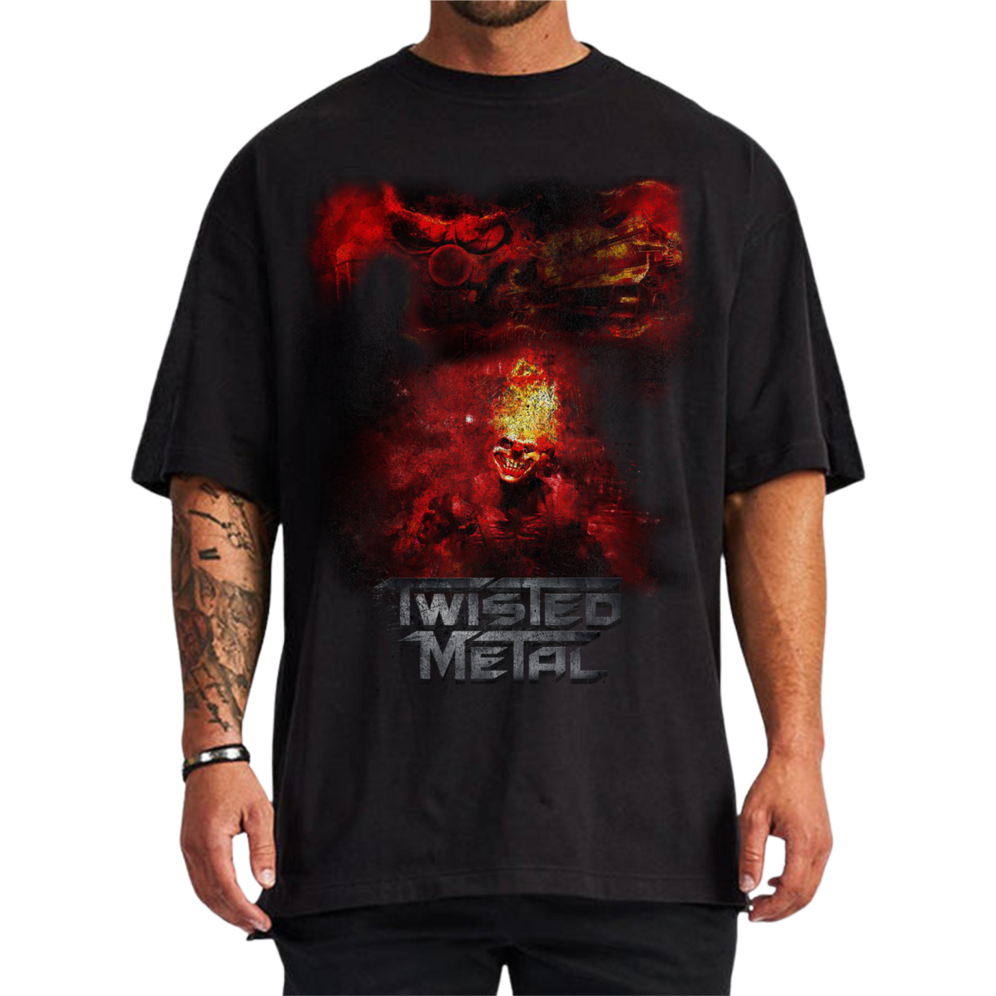 TWISTED METAL BLACK T-SHIRT