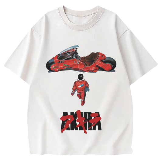 AKIRA WHITE T-SHIRT