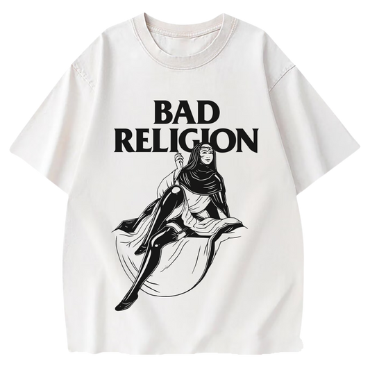 BAD RELIGION WHITE-TSHIRT