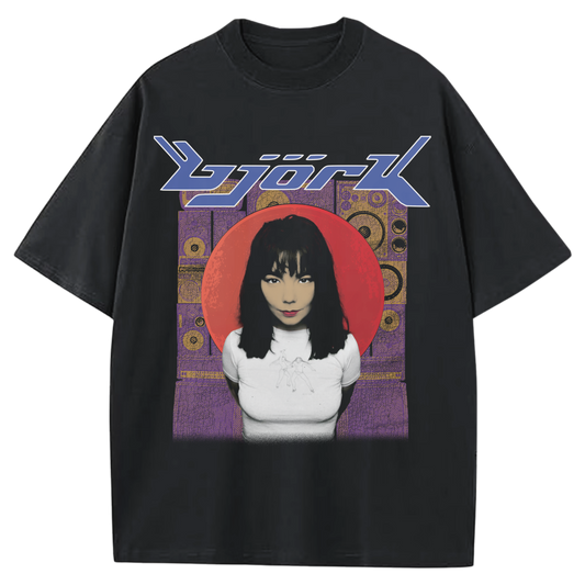 BJORK BLACK-TSHIRT