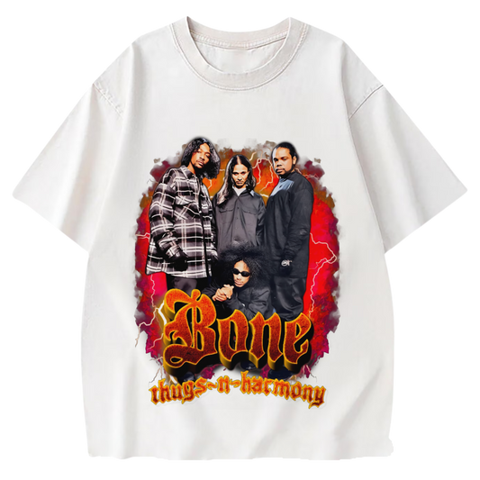 BONE THUGS N HARMONY WHITE-TSHIRT