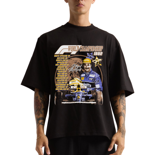 CAMEL 1992 F1 BLACK-TSHIRT