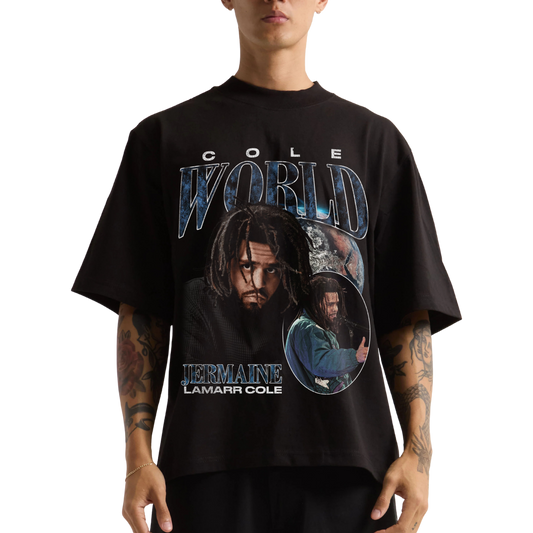 COLE WORLD BLACK-TSHIRT