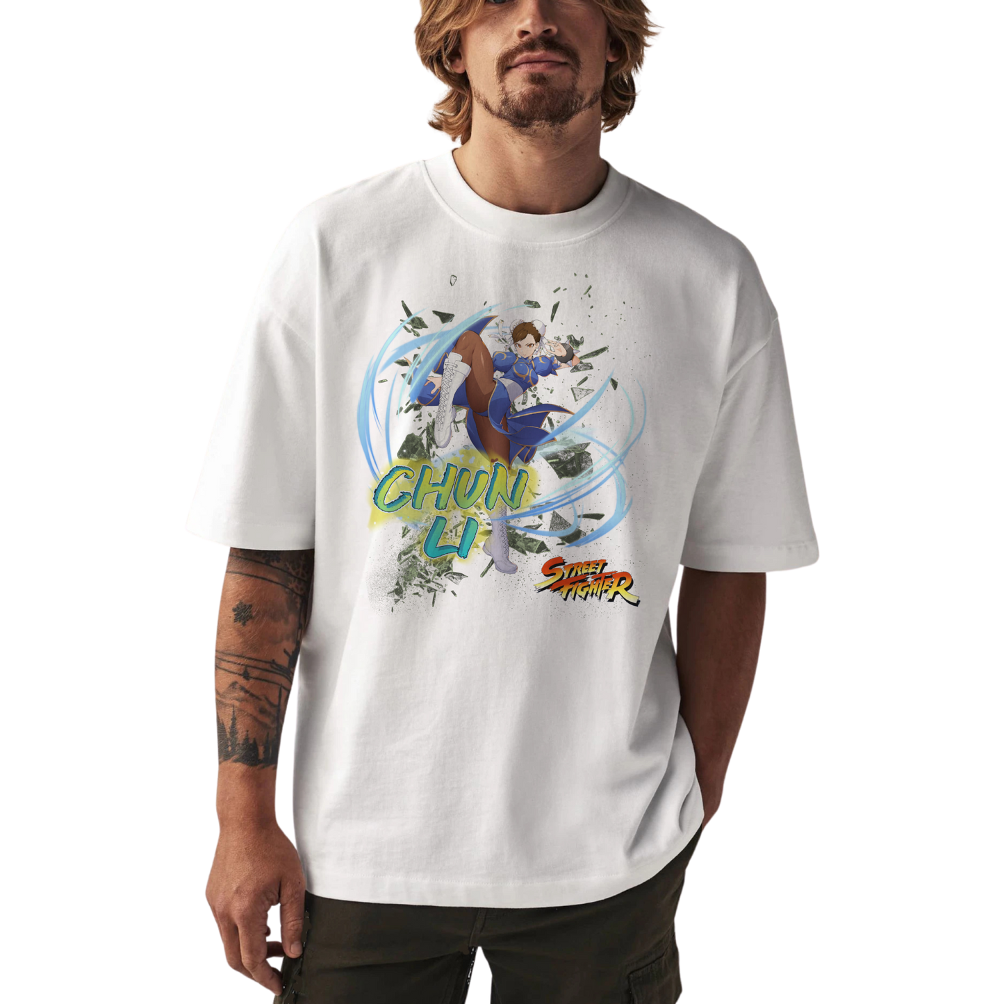 TEKKEN CHUN LI WHITE T-SHIRT