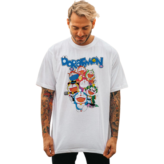 DORAEMON WHITE T-SHIRT