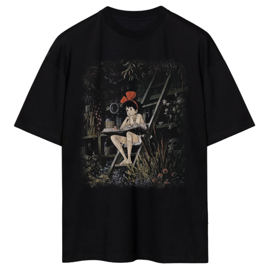 KIKI'S BLACK T-SHIRT