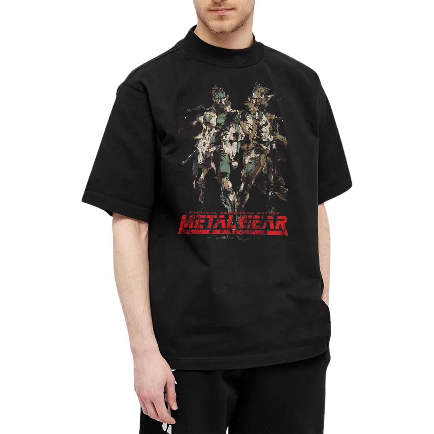 METAL GEAR BLACK T-SHIRT