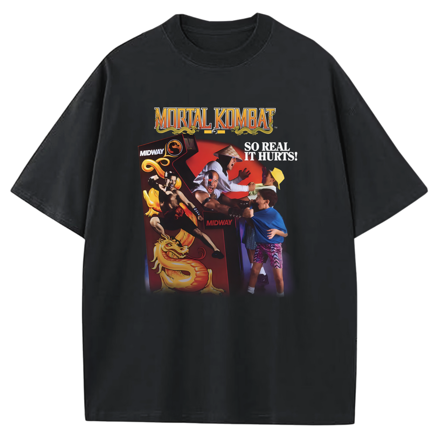 MORTAL KOMBAT BLACK T-SHIRT