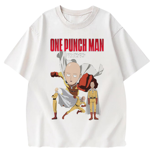 ONE PUNCH MAN WHITE T-SHIRT
