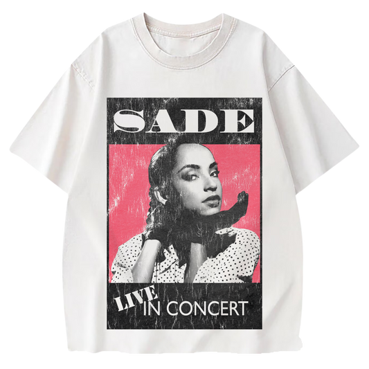 SADE WHITE-TSHIRT