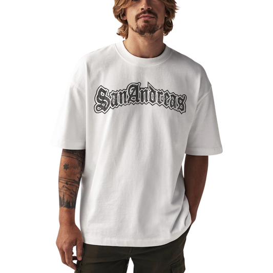 SAN ANDREAS WHITE-TSHIRT