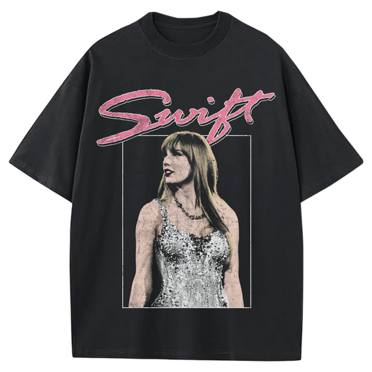 SWIFT BLACK-TSHIRT