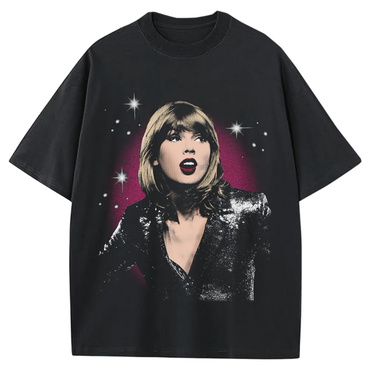 SWIFT KARMA FRONT BLACK-TSHIRT