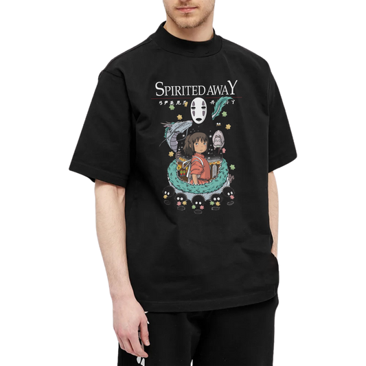 SPIRITED AWAY BLACK T-SHIRT