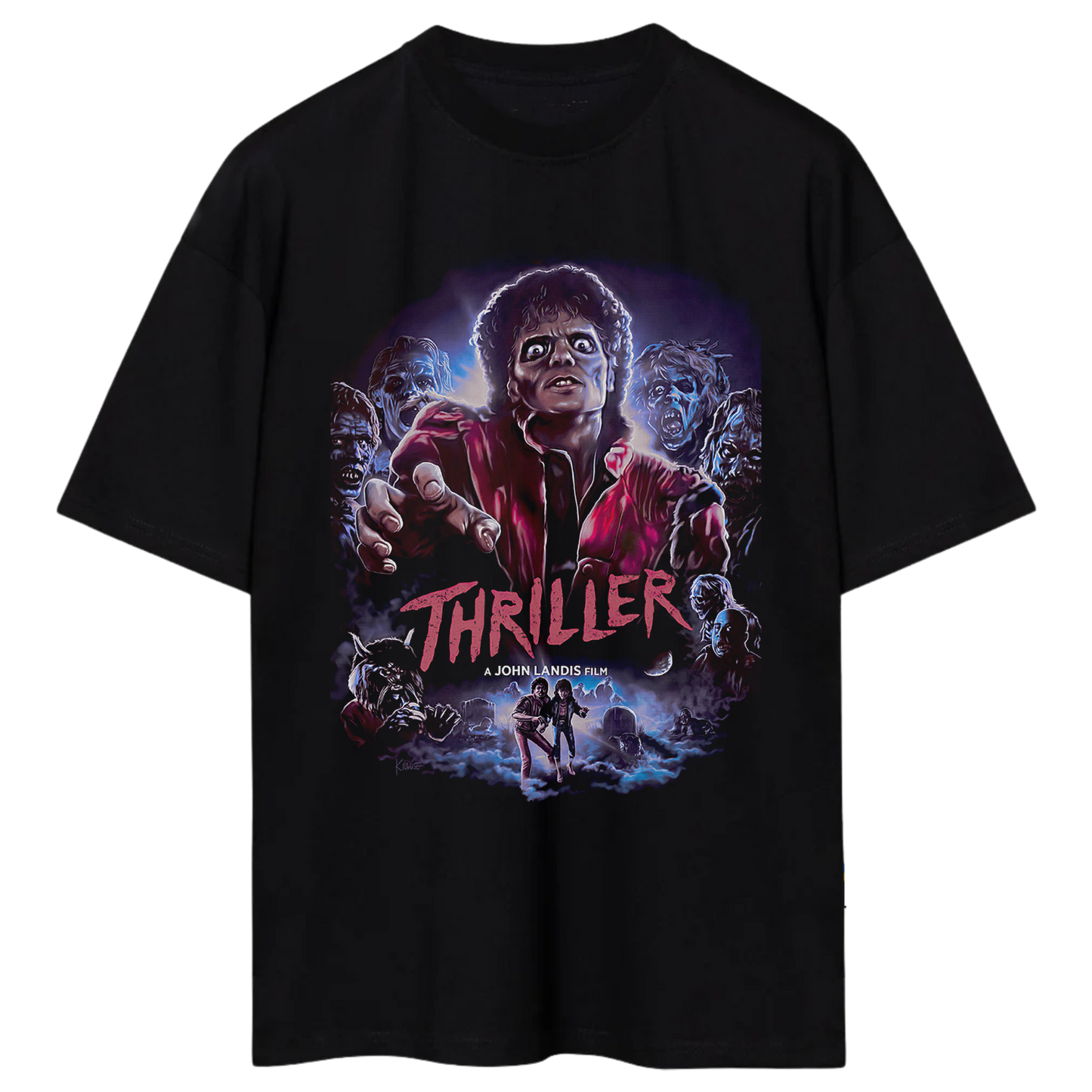 THRILLER BLACK-TSHIRT