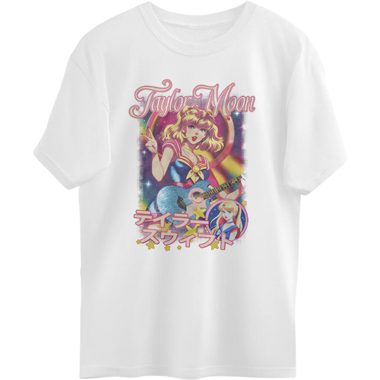 SAILOR MOON (TAYLOR) WHITE-TSHIRT