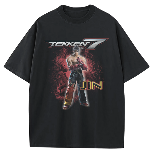 TEKKEN JIN BLACK T-SHIRT