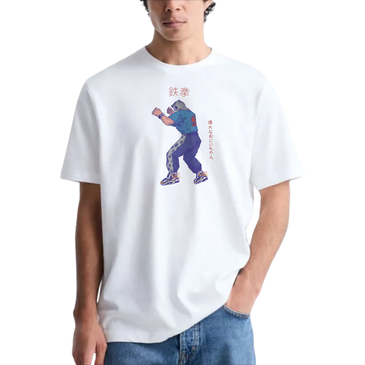TEKKEN KING WHITE T-SHIRT