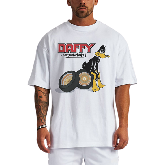 THE DUCKUMENTARY WHITE T-SHIRT