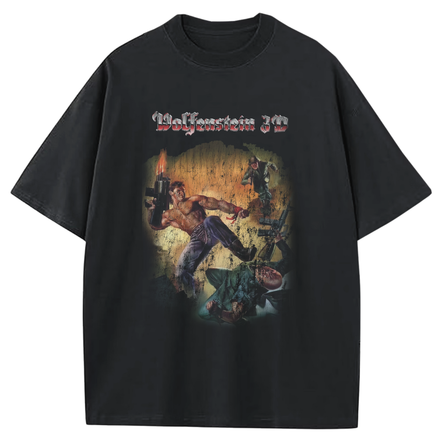 WOLFENSTEIN BLACK T-SHIRT