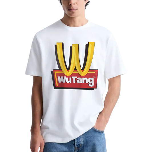 WUDONALDS WHITE T-SHIRT